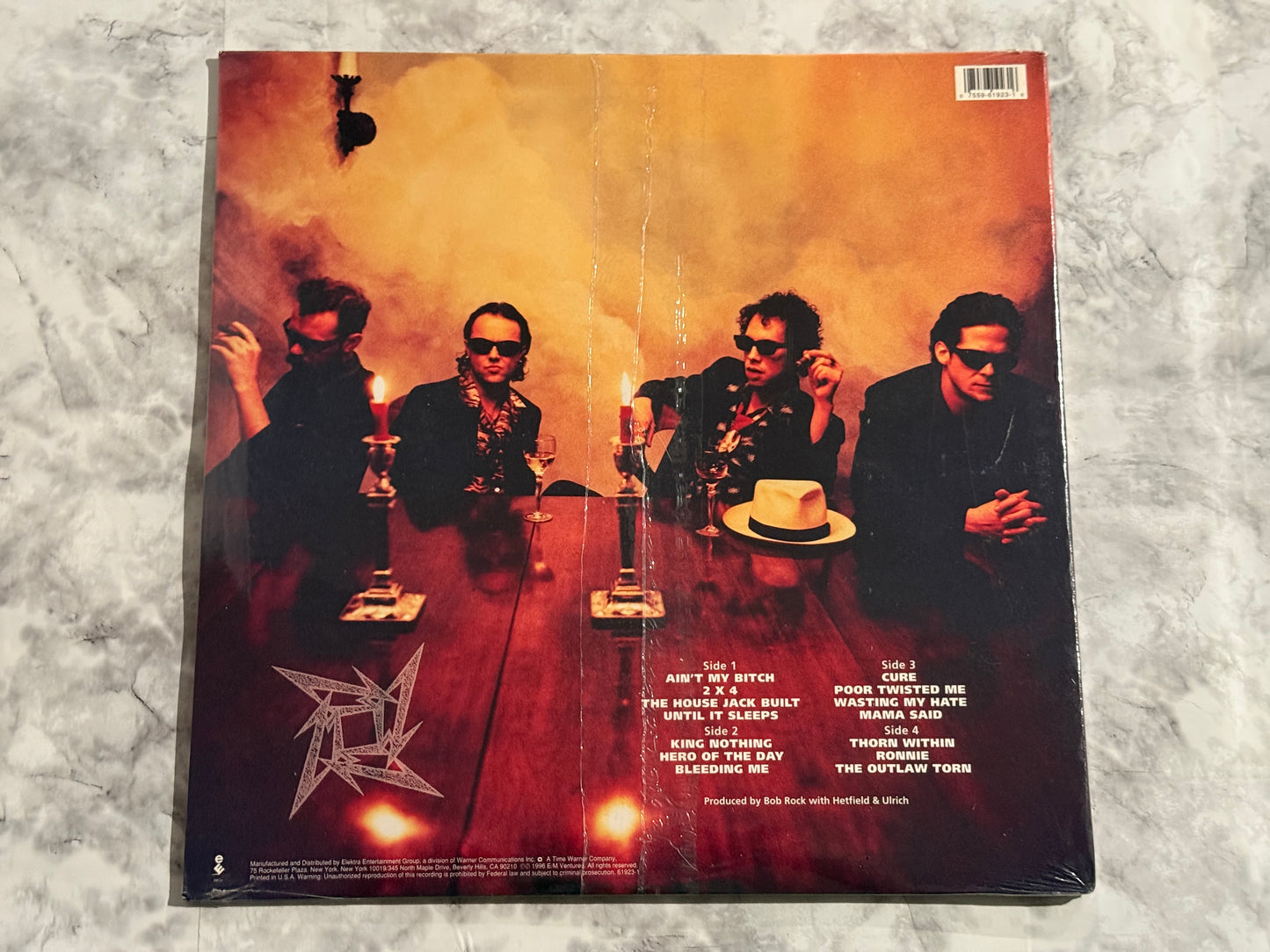 Metallica Load 2 LP 1996 ORIGINAL USA PRESS SEALED! Elektra 61923-1 w/Hype RARE!