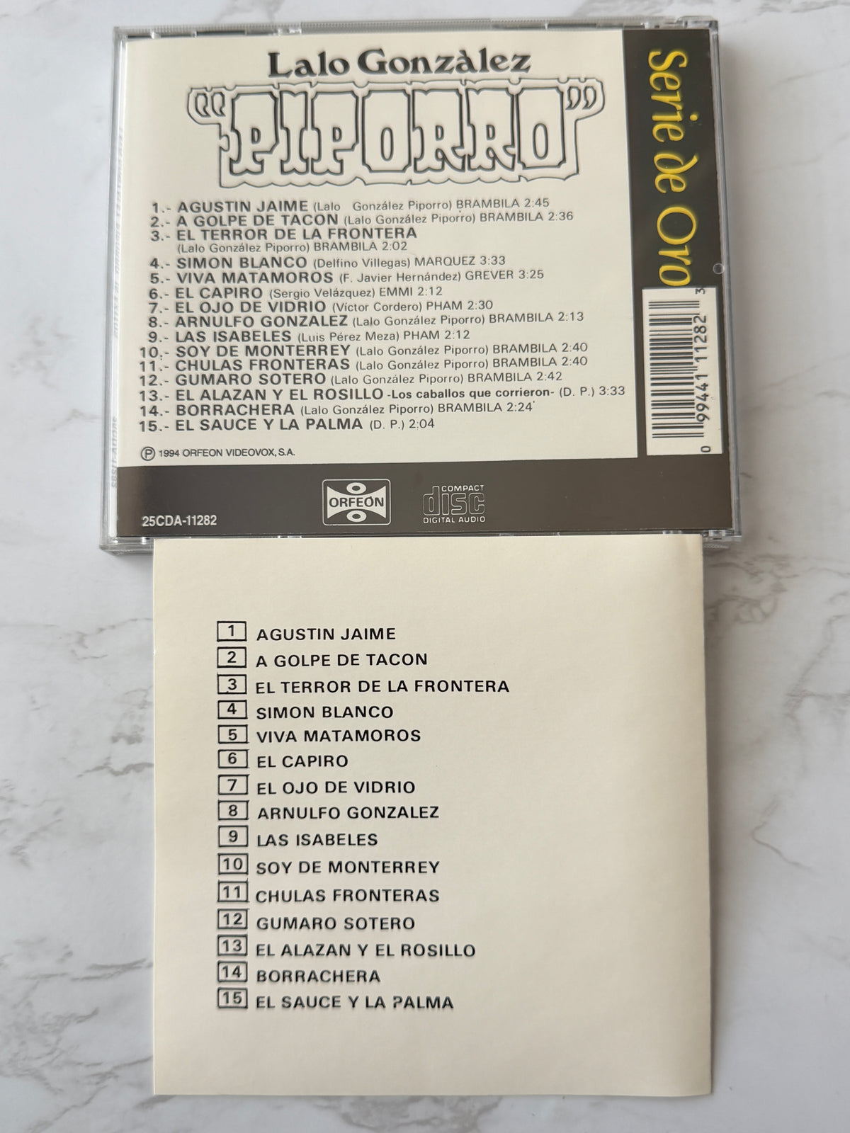 Lalo González "Piporro" – 15 Éxitos De Colección (1994)