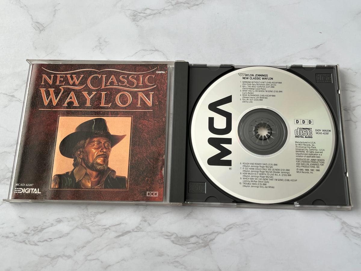 Waylon Jennings – New Classic Waylon (1989) [DADC PRESS]