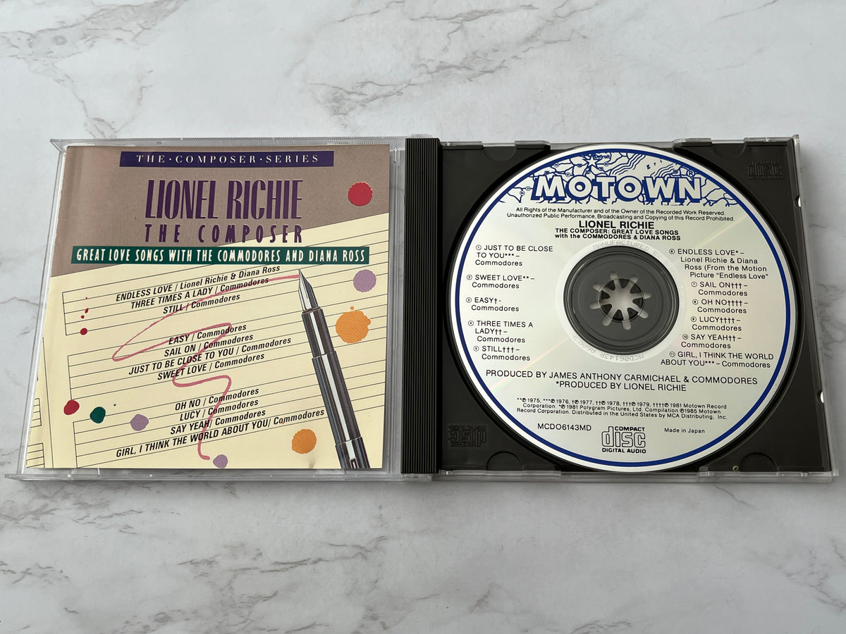 Lionel Richie – The Composer: Great Love Songs With The Commodores And Diana Ross (1985) [JAPAN TARGET ERA]