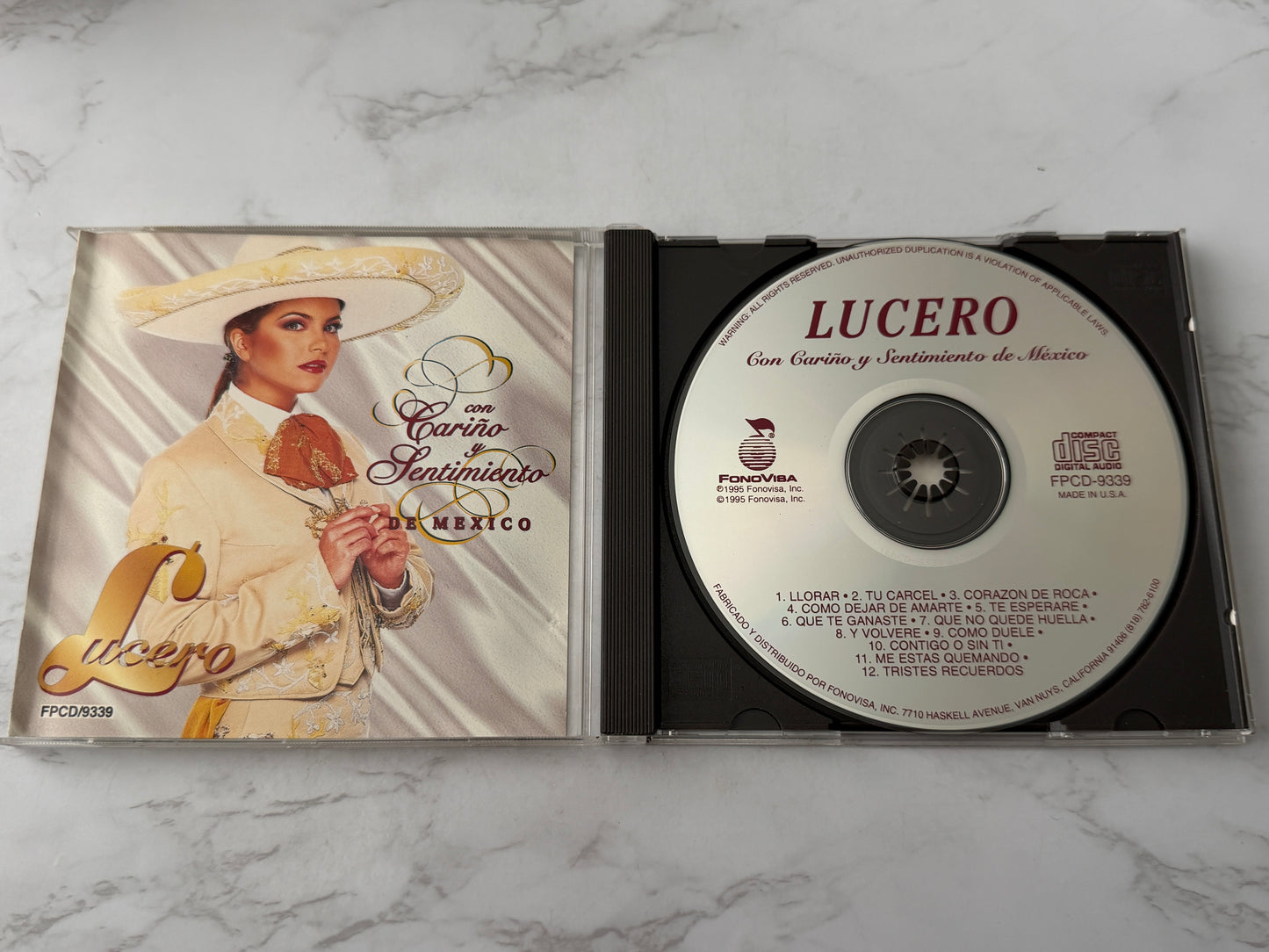 Lucero – Con Cariño Y Sentimiento De México (1995)