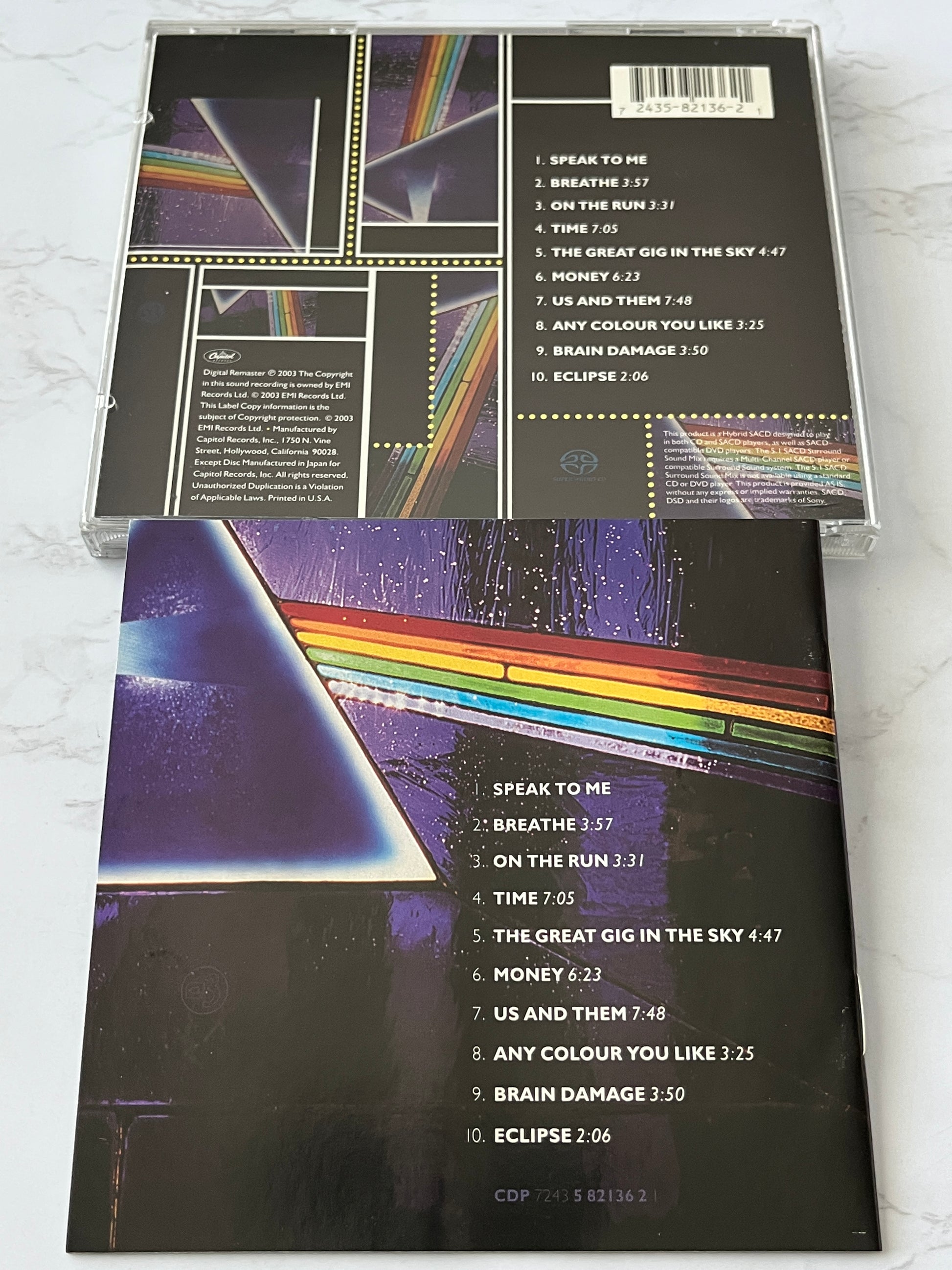 Pink Floyd – The Dark Side of the Moon (Hybrid SACD) (SACD) (2003)