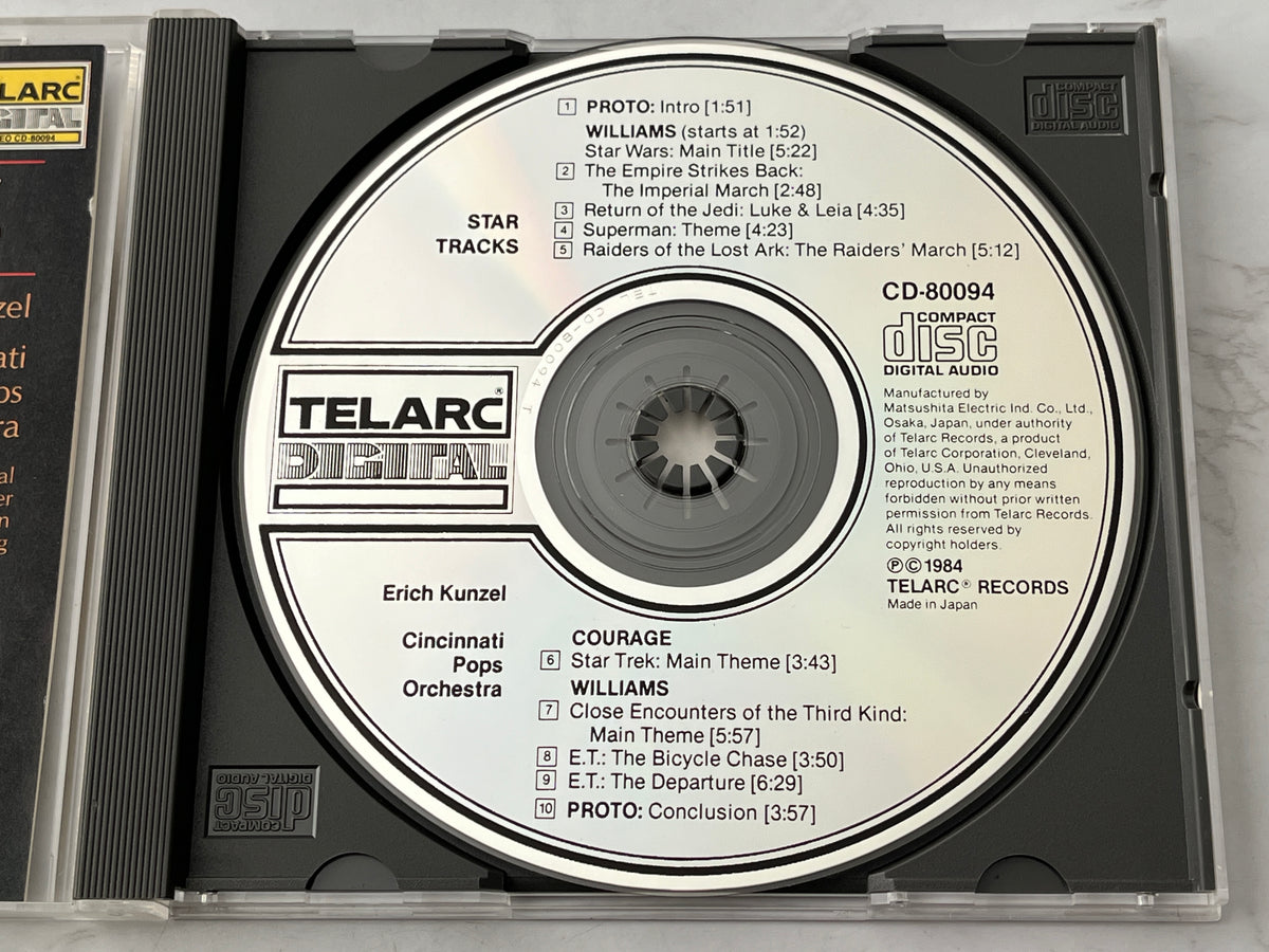 Erich Kunzel & Cincinnati Pops Orchestra – Star Tracks (1984) [JAPAN TARGET ERA]