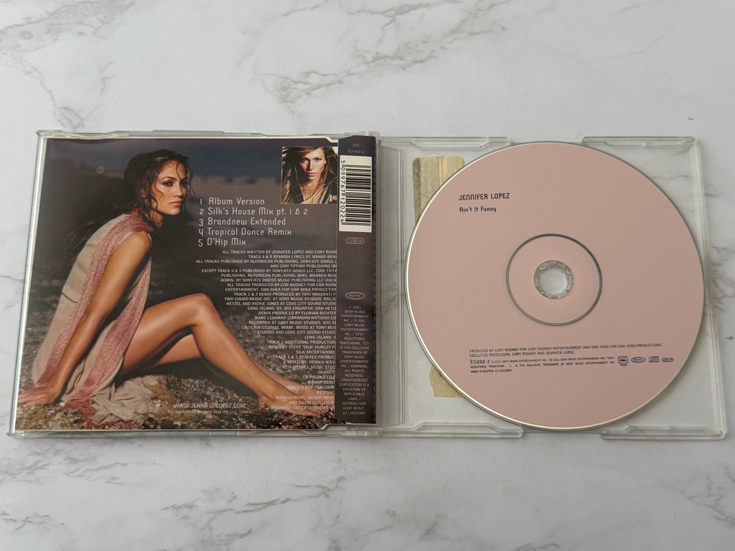 Jennifer Lopez – Ain't It Funny (CD Single) (2001)