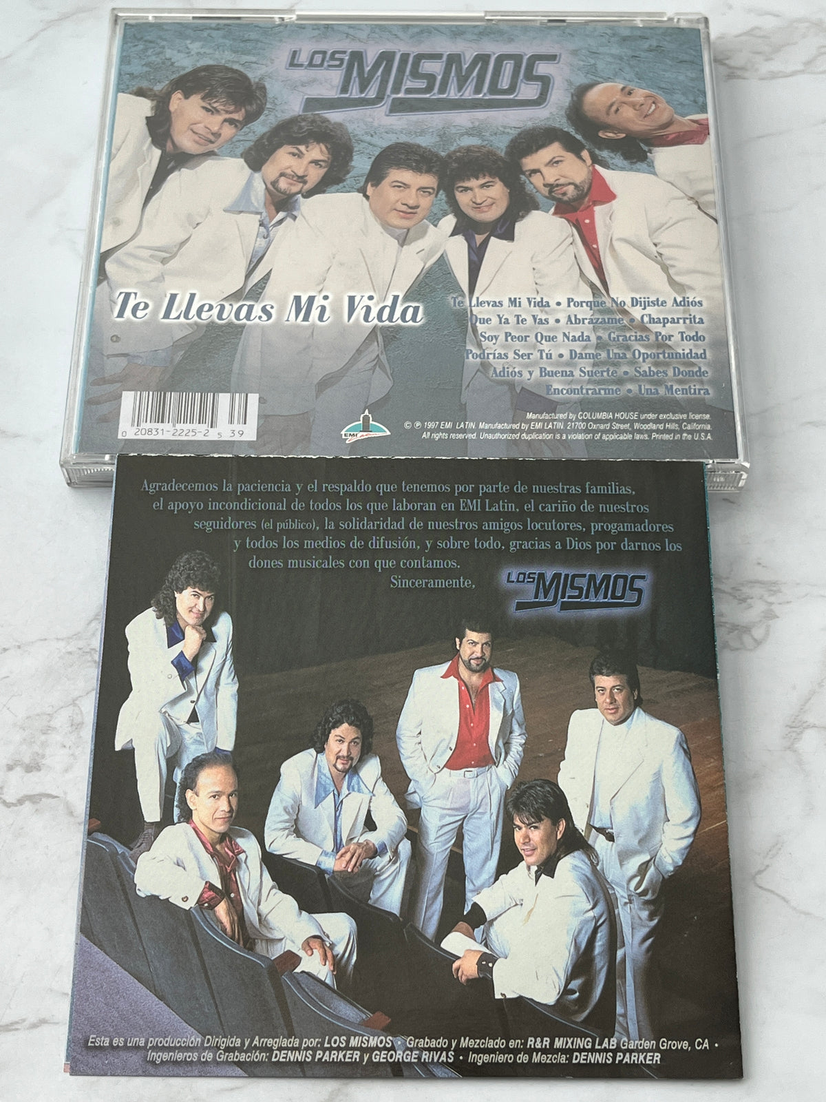 Los Mismos – Te Llevas Mi Vida (1997)
