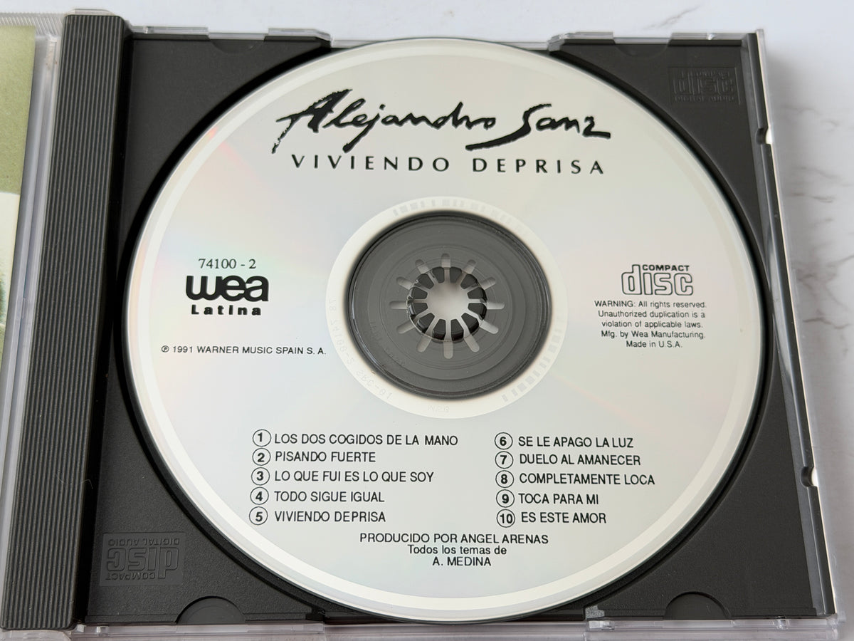 Alejandro Sanz – Viviendo Deprisa (1991)