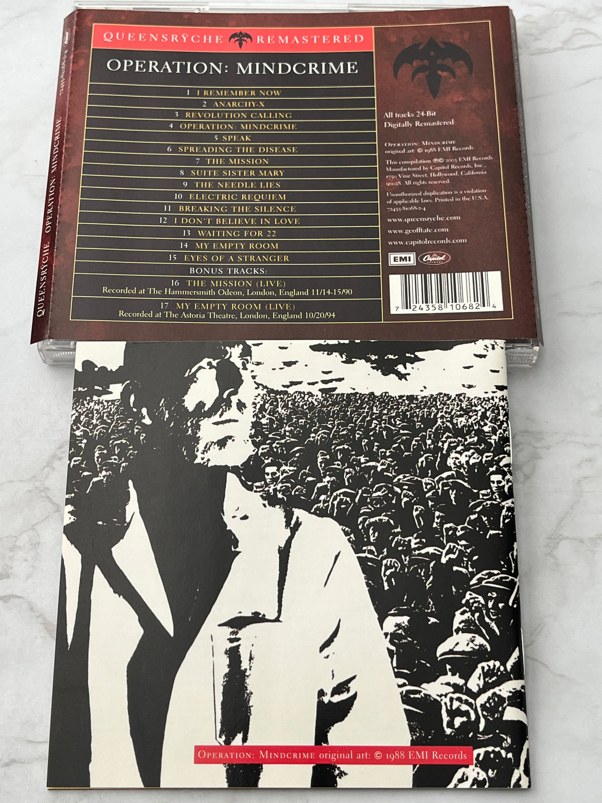 Queensrÿche – Operation: Mindcrime (Remastered) (2003)
