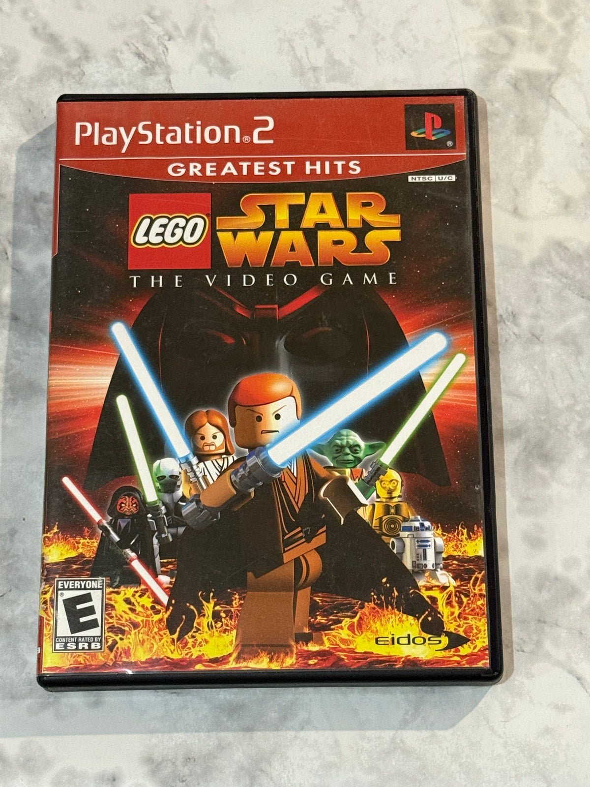 LEGO Star Wars The Video Game PS2 Greatest Hits CIB Complete w/Manual Eidos