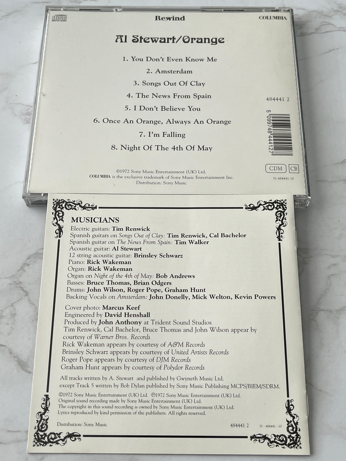 Al Stewart – Orange (1996)