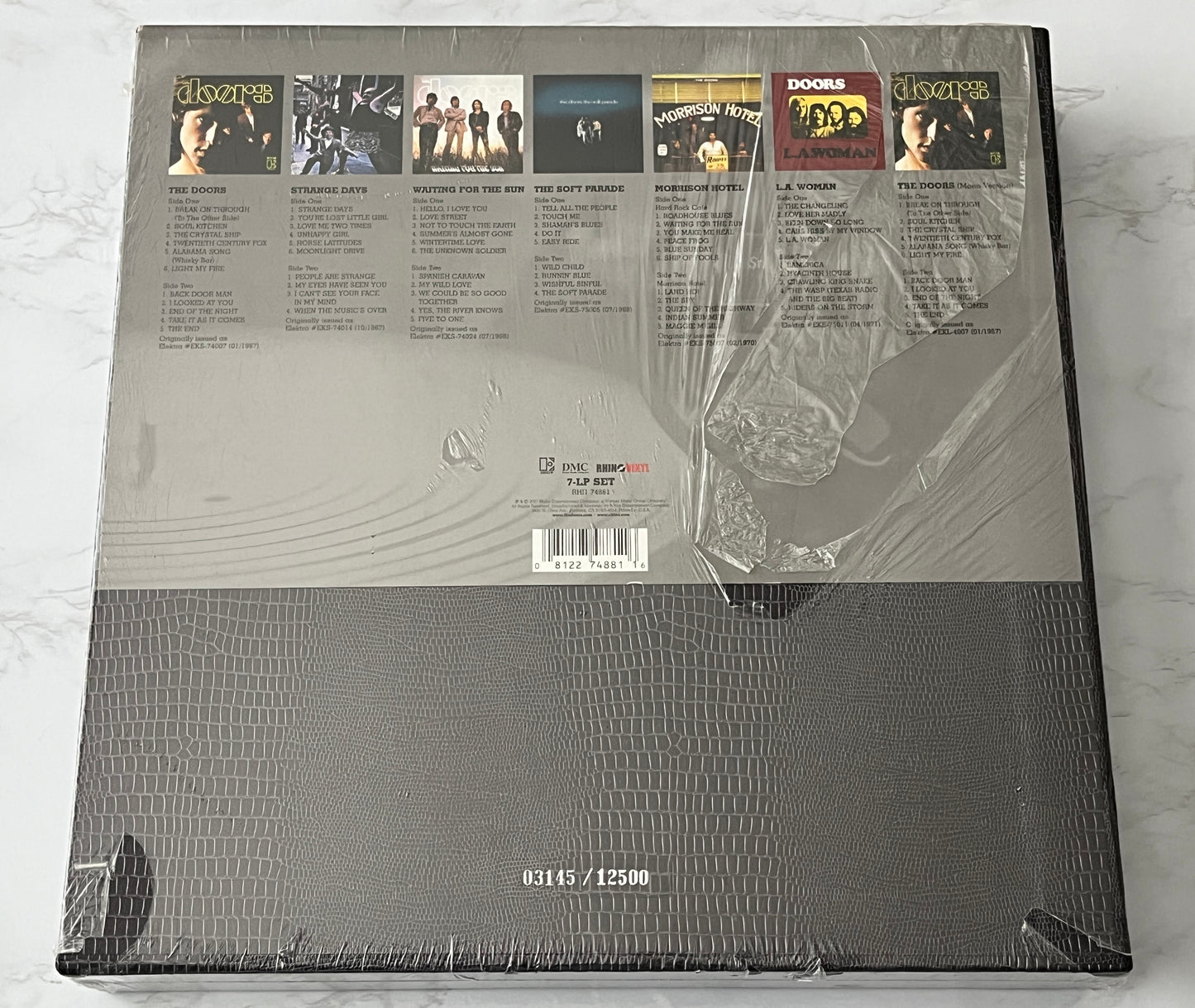The Doors Vinyl Box 7 LP SEALED! 180 Gm Audiophile Press RARE 2008 Rhino #03145