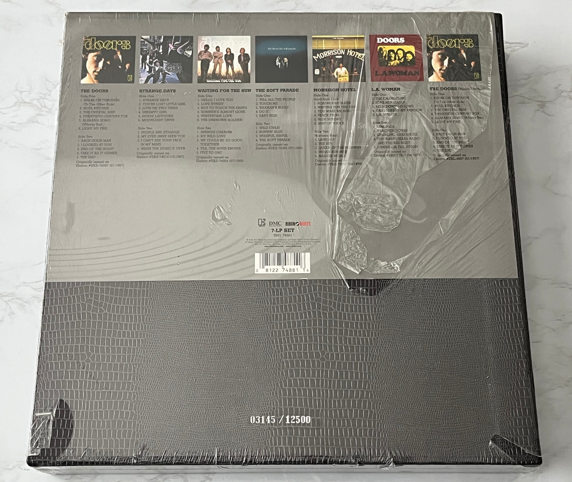 The Doors Vinyl Box 7 LP SEALED! 180 Gm Audiophile Press RARE 2008 Rhino #03145