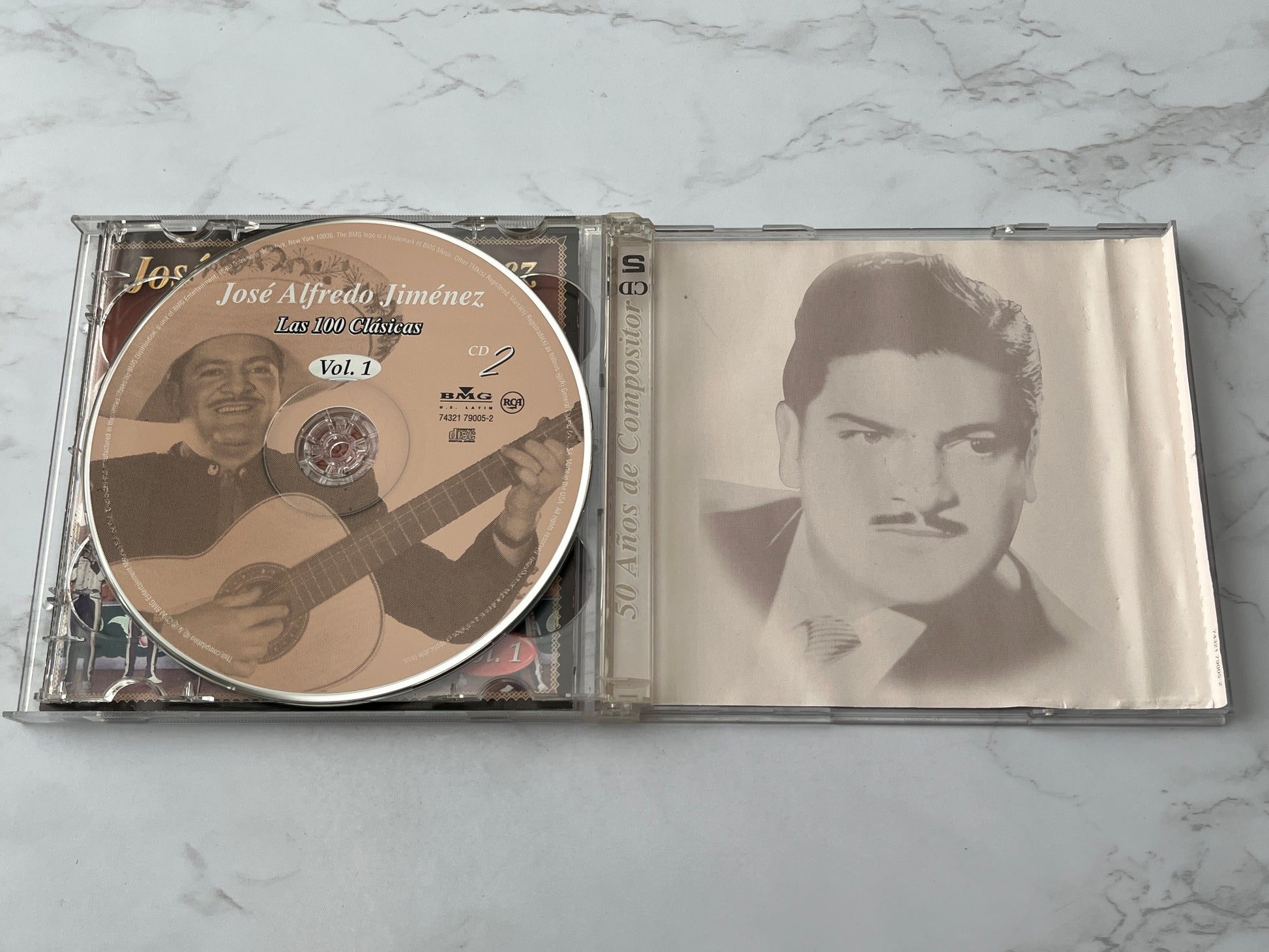 José Alfredo Jiménez – Las 100 Clásicas, Vol. 1 (2-CD Set) (2000)