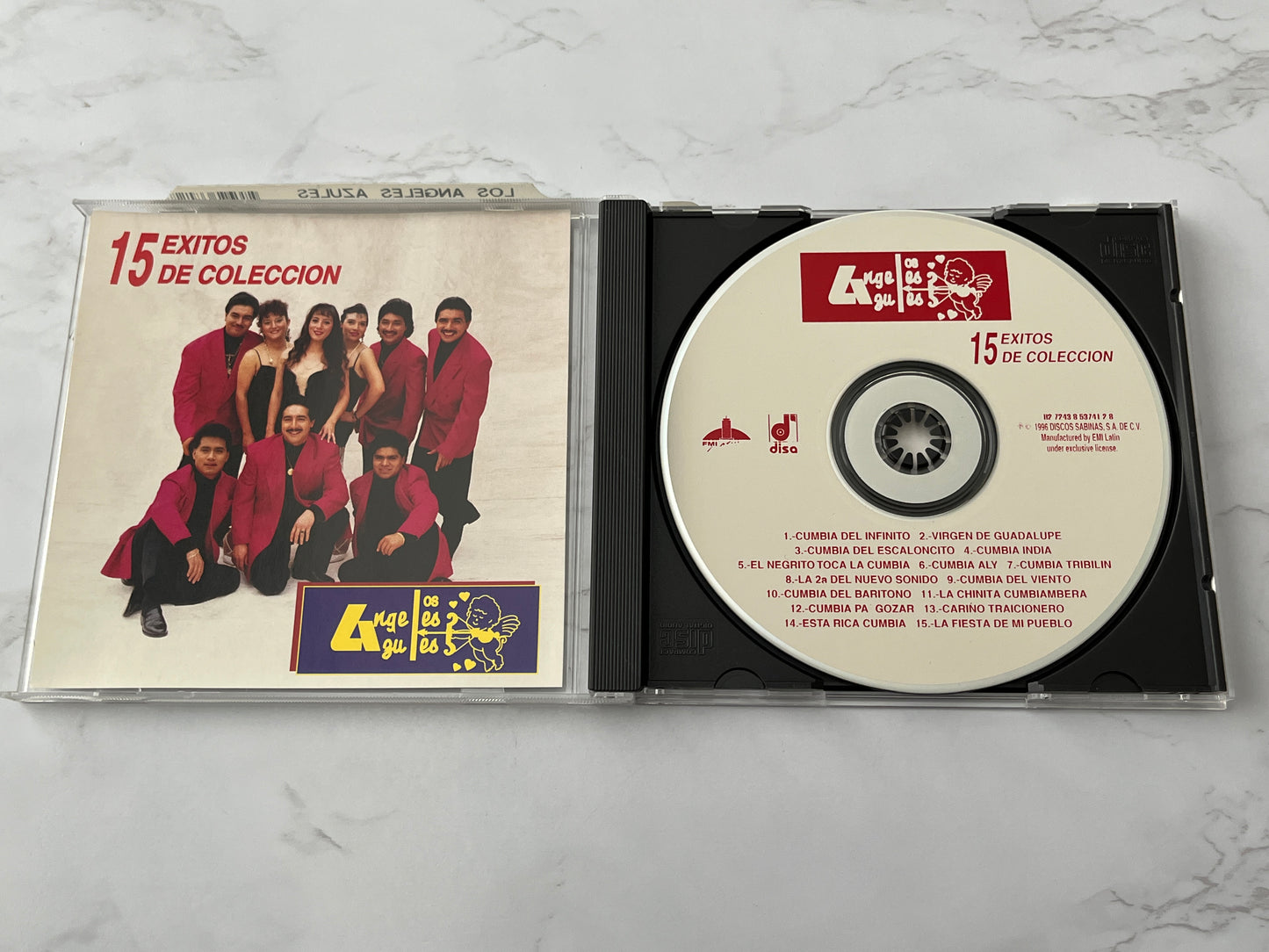 Los Ángeles Azules – 15 Éxitos de Colección (1996)