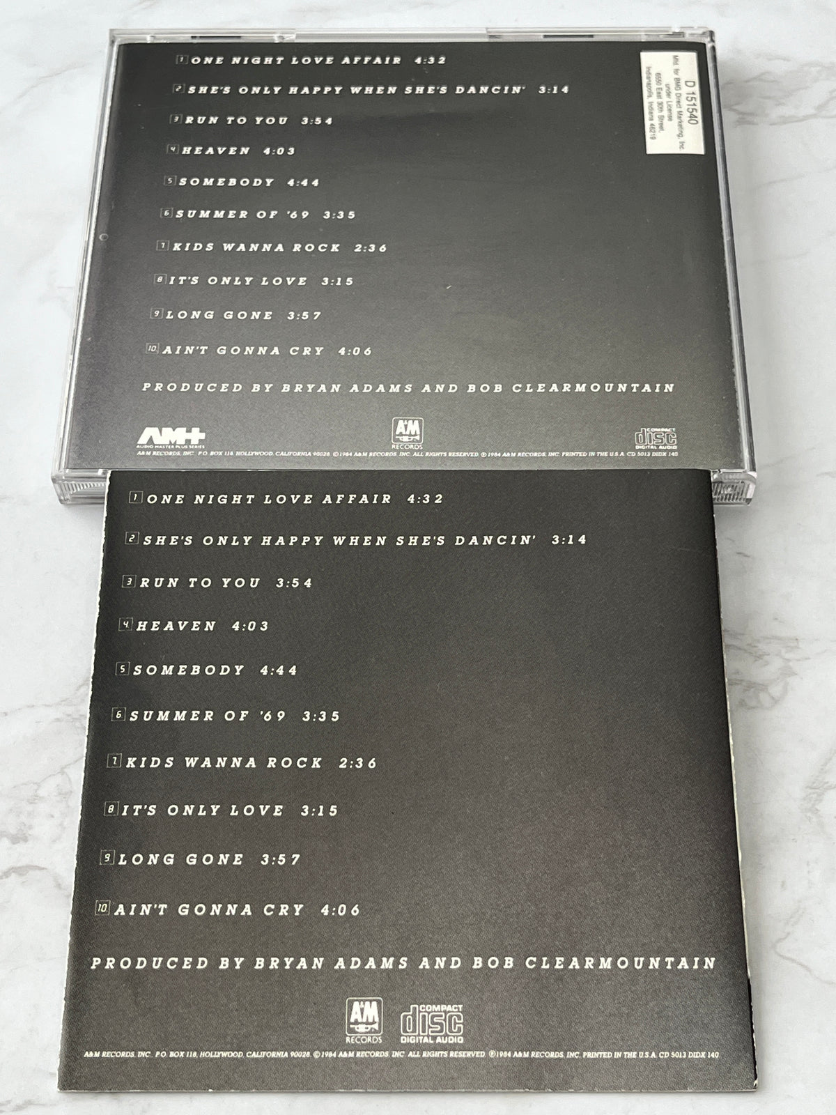 Bryan Adams – Reckless (1984)