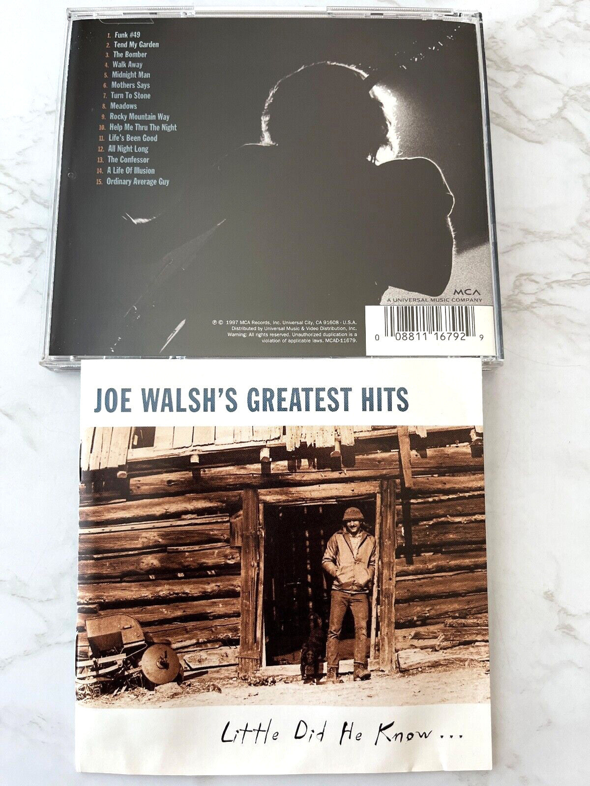 Joe Walsh – Greatest Hits Little Did He Know (1997) [ORIGINAL USA PRESS]