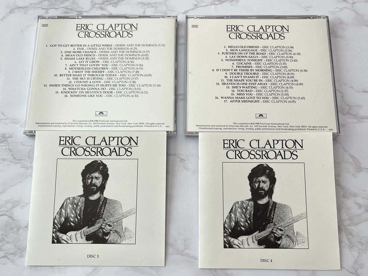 Eric Clapton – Crossroads (Box Set) (1988)