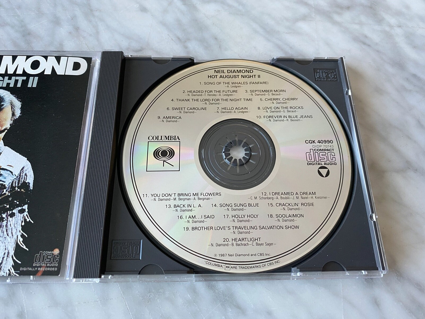Neil Diamond – Hot August Night II (1987) [DADC PRESS]