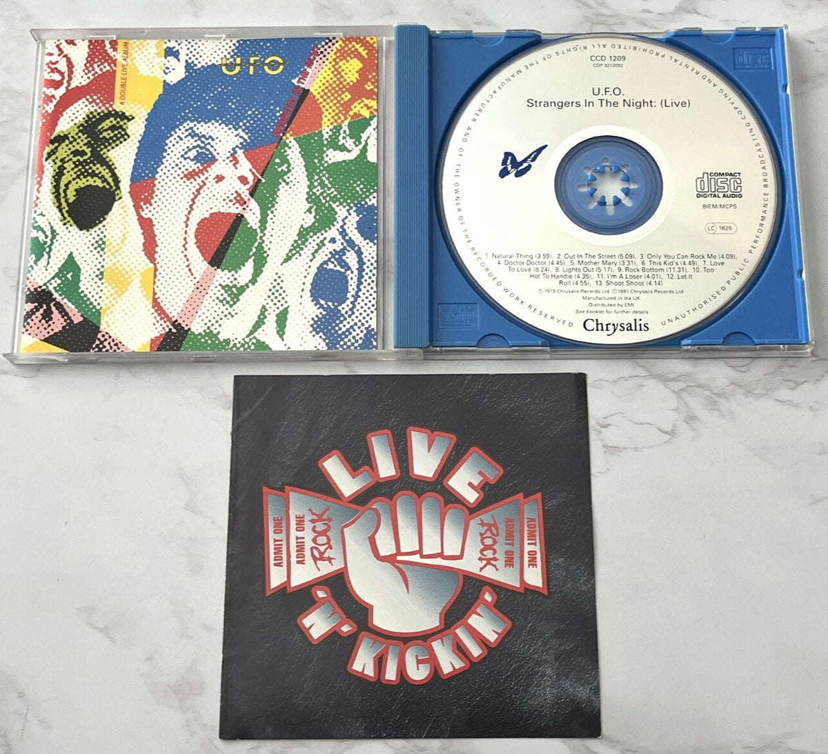 UFO – Strangers in The Night Live [UK PRESS]
