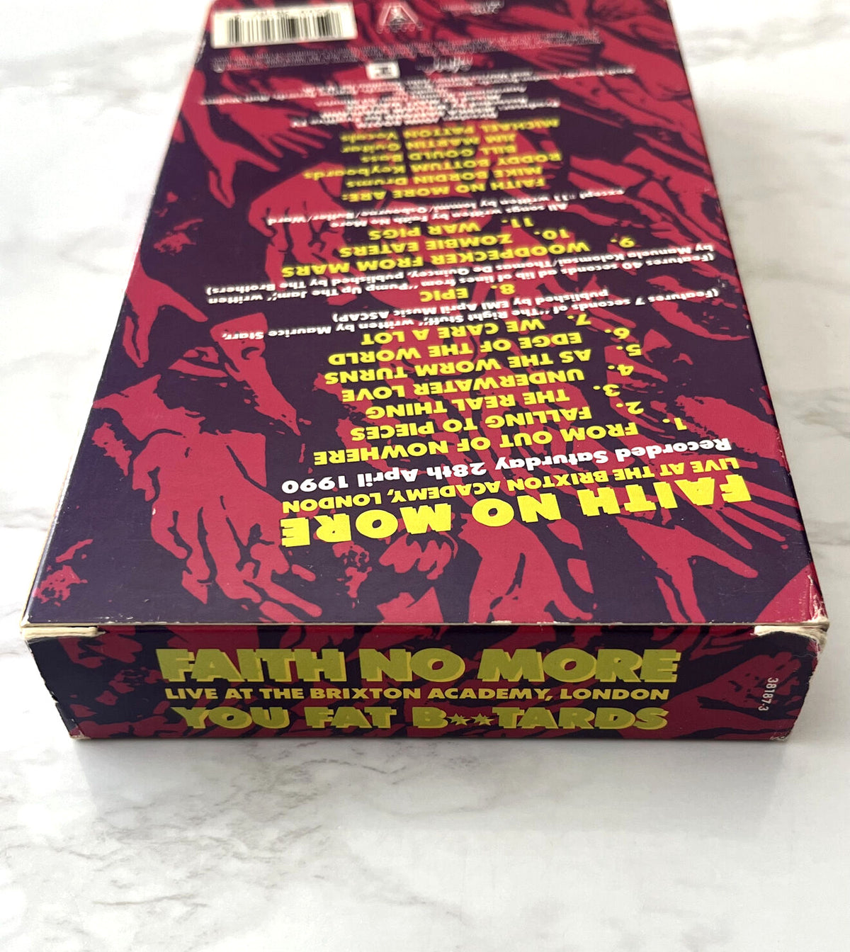 Faith No More You Fat B**tards Live At The Brixton Academy VHS 1990