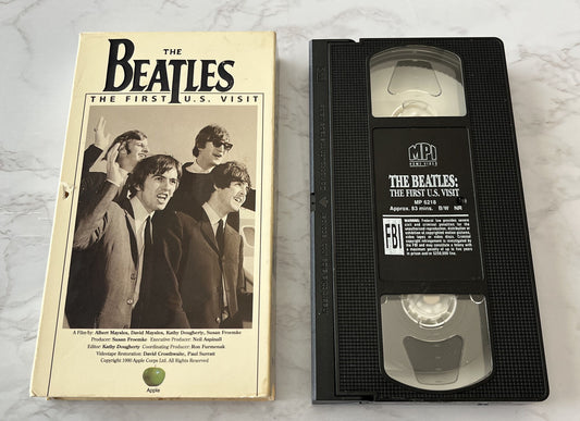 The Beatles The First U.S. Visit VHS 1991 Apple MP 6218 Paul McCartney