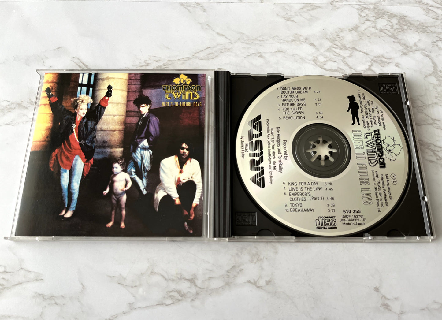 Thompson Twins – Here's To Future Days (1985) [JAPAN TARGET ERA]