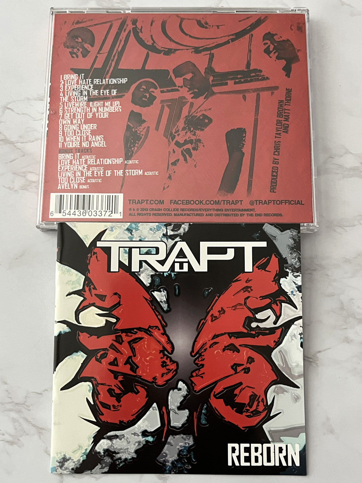 Trapt – Reborn (2013) [ORIGINAL USA PRESS]
