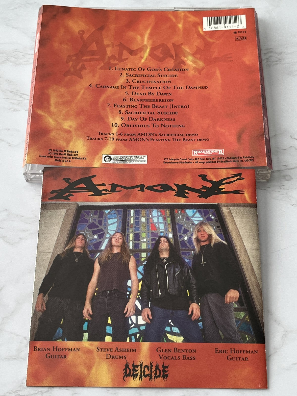 Deicide – Amon Feasting the Beast (1993) [ORIGINAL USA PRESS]
