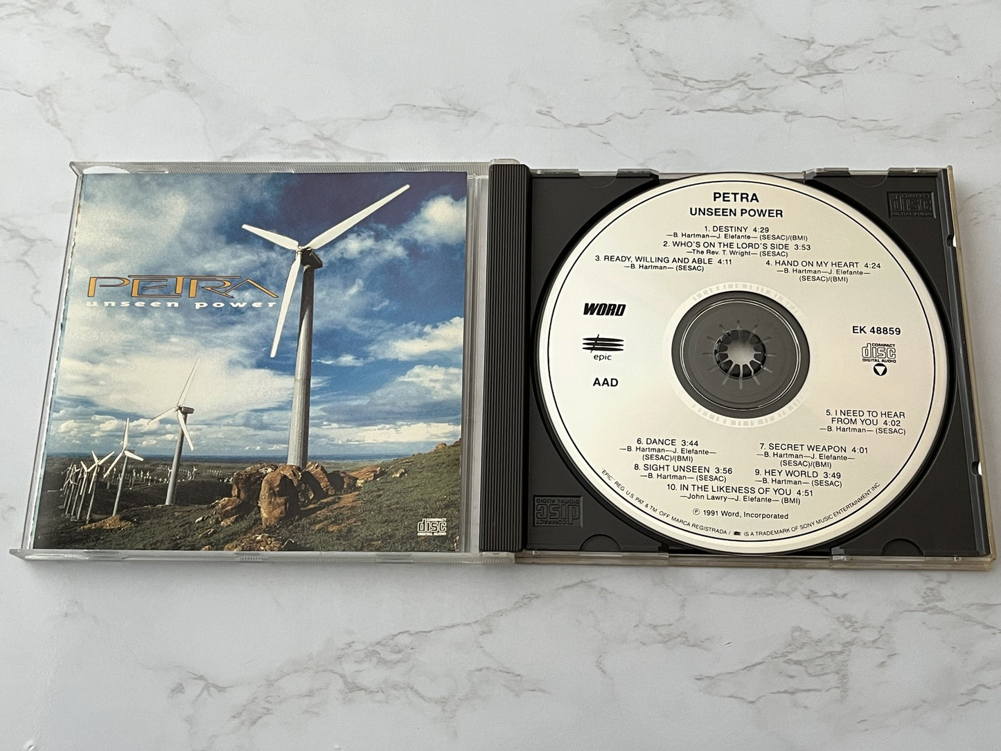 Petra – Unseen Power (1991) [ORIGINAL USA PRESS]