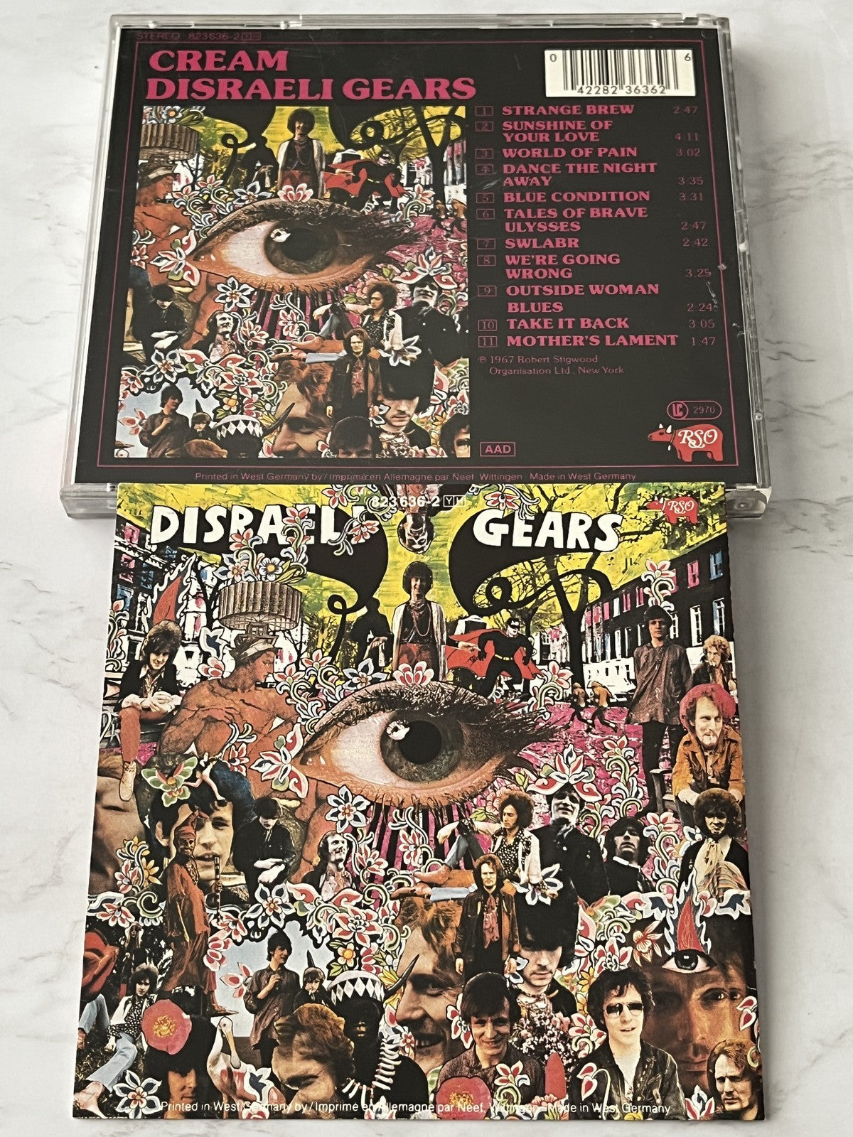 Cream – Disraeli Gears [W GERMANY TARGET ERA]