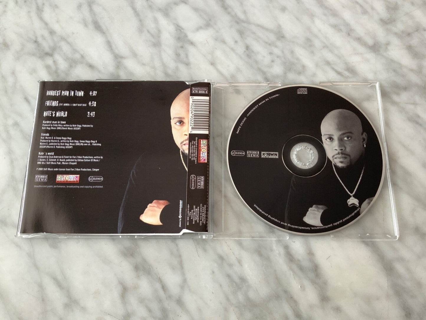 Nate Dogg – Hardest Man In Town (Maxi Single) (2000) [GERMAN PRESS]