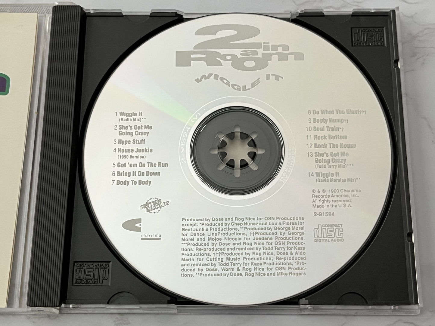 2 In A Room – Wiggle It (1990) [NIMBUS PRESS]