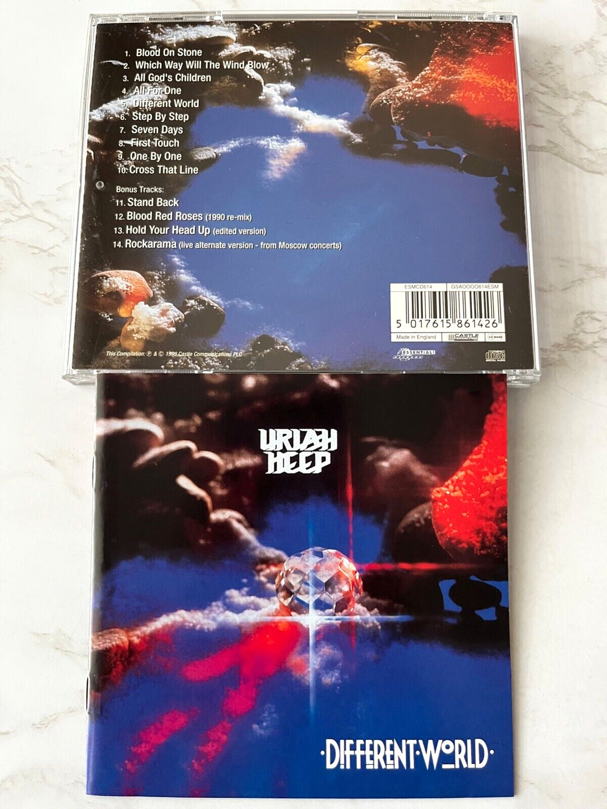 Uriah Heep – Different World (1998) [UK PRESS]