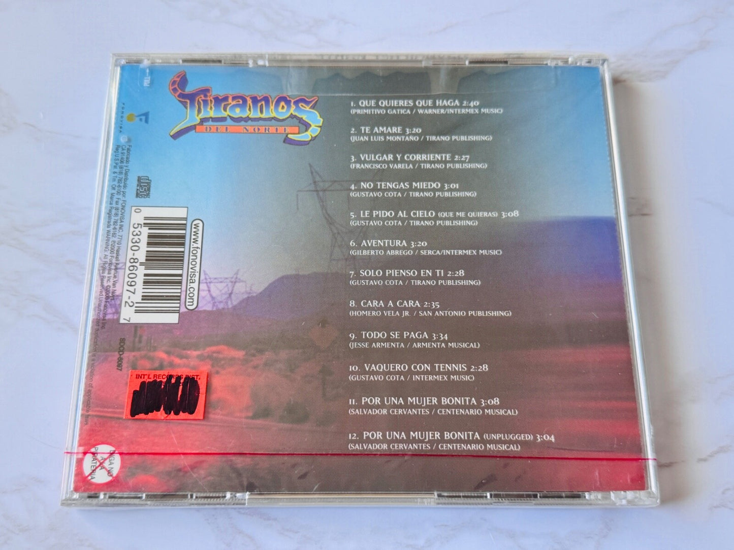 Tiranos Del Norte – Cara A Cara (2000) [ORIGINAL USA PRESS]