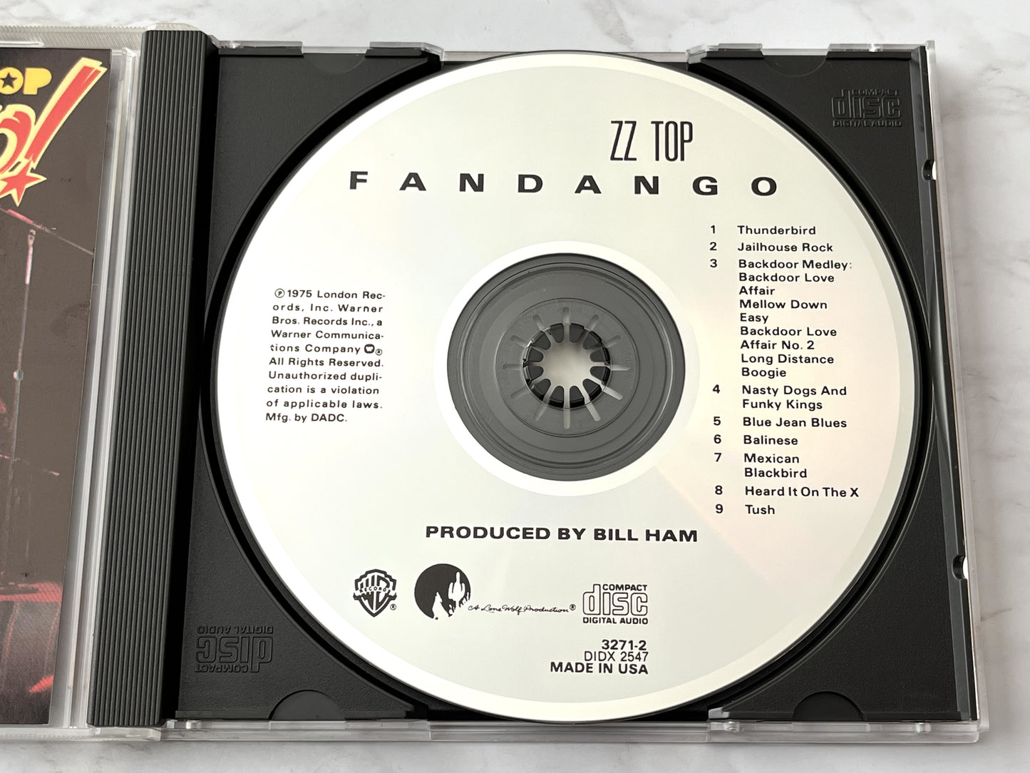 ZZ Top – Fandango [DADC PRESS]