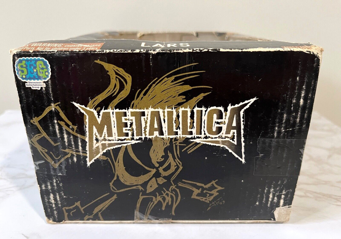 Metallica Lars Ulrich Bobble Head Figure 2003 SEG Drumkit! James Hetfield (2003)