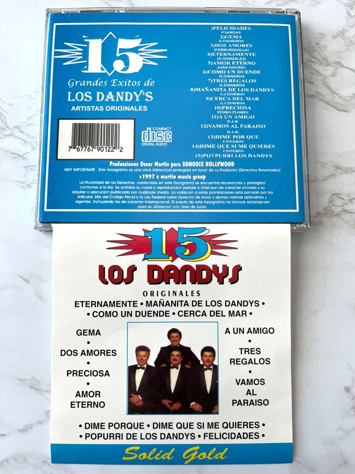 Los Dandy's – 15 Grandes Exitos [ORIGINAL MEXICO PRESS]