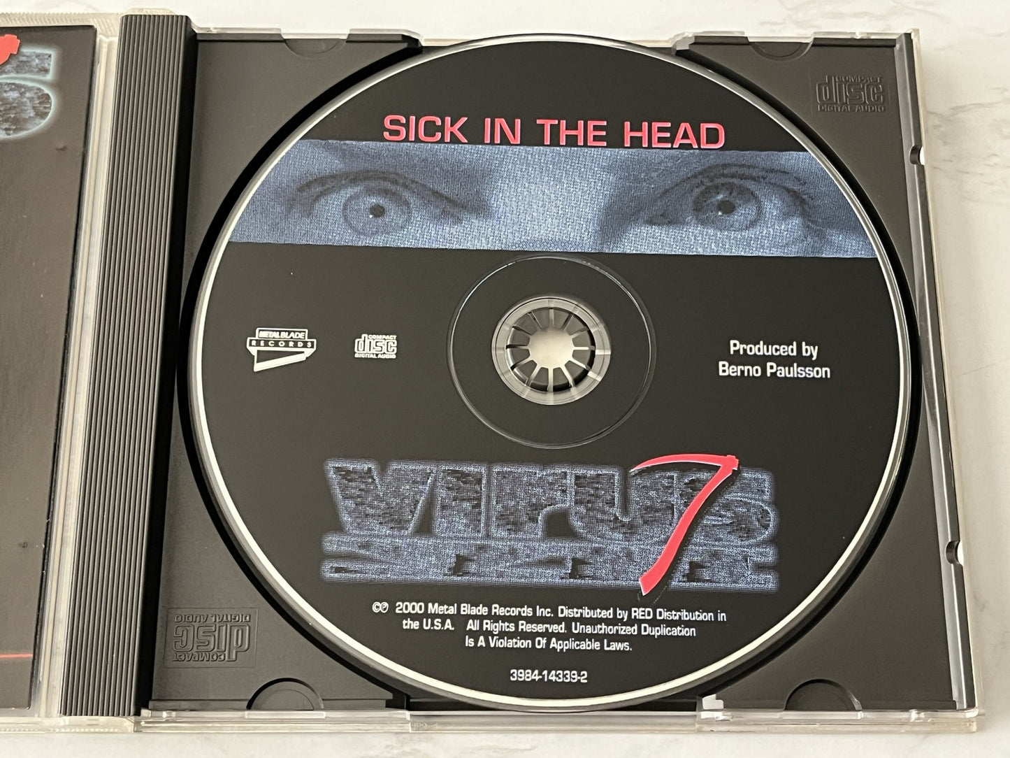 Virus 7 – Sick In The Head (2000) [ORIGINAL USA PRESS]