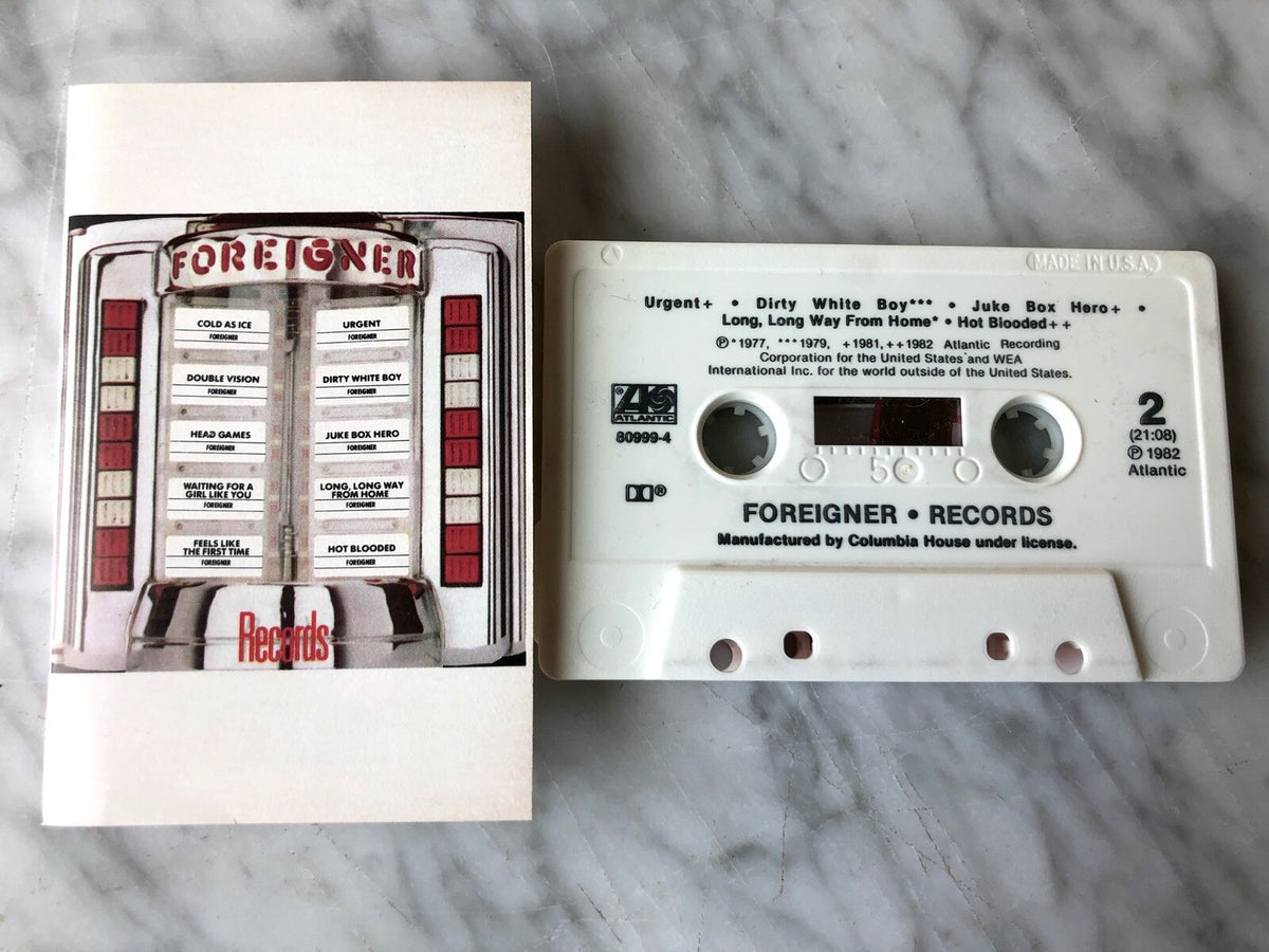 Foreigner – Records (1982) [ORIGINAL USA PRESS]