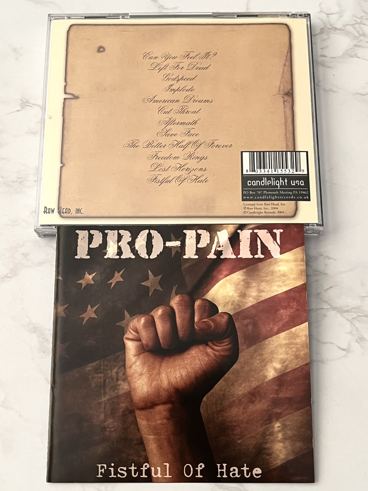Pro Pain – Fistful Of Hate (2004) [ORIGINAL USA PRESS]