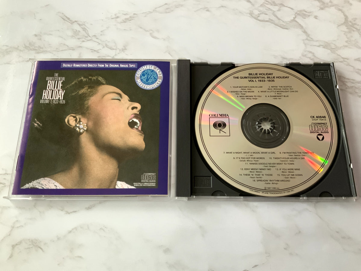Billie Holiday – The Quintessential Vol. I 1933-1935 (1987) [DADC PRESS]