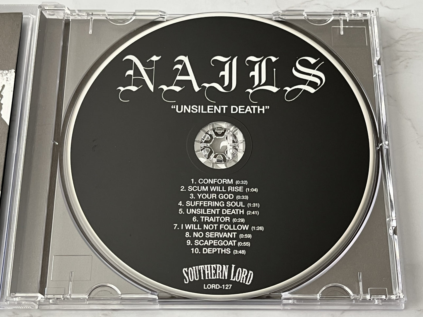 Nails – Unsilent Death (2010) [ORIGINAL USA PRESS]