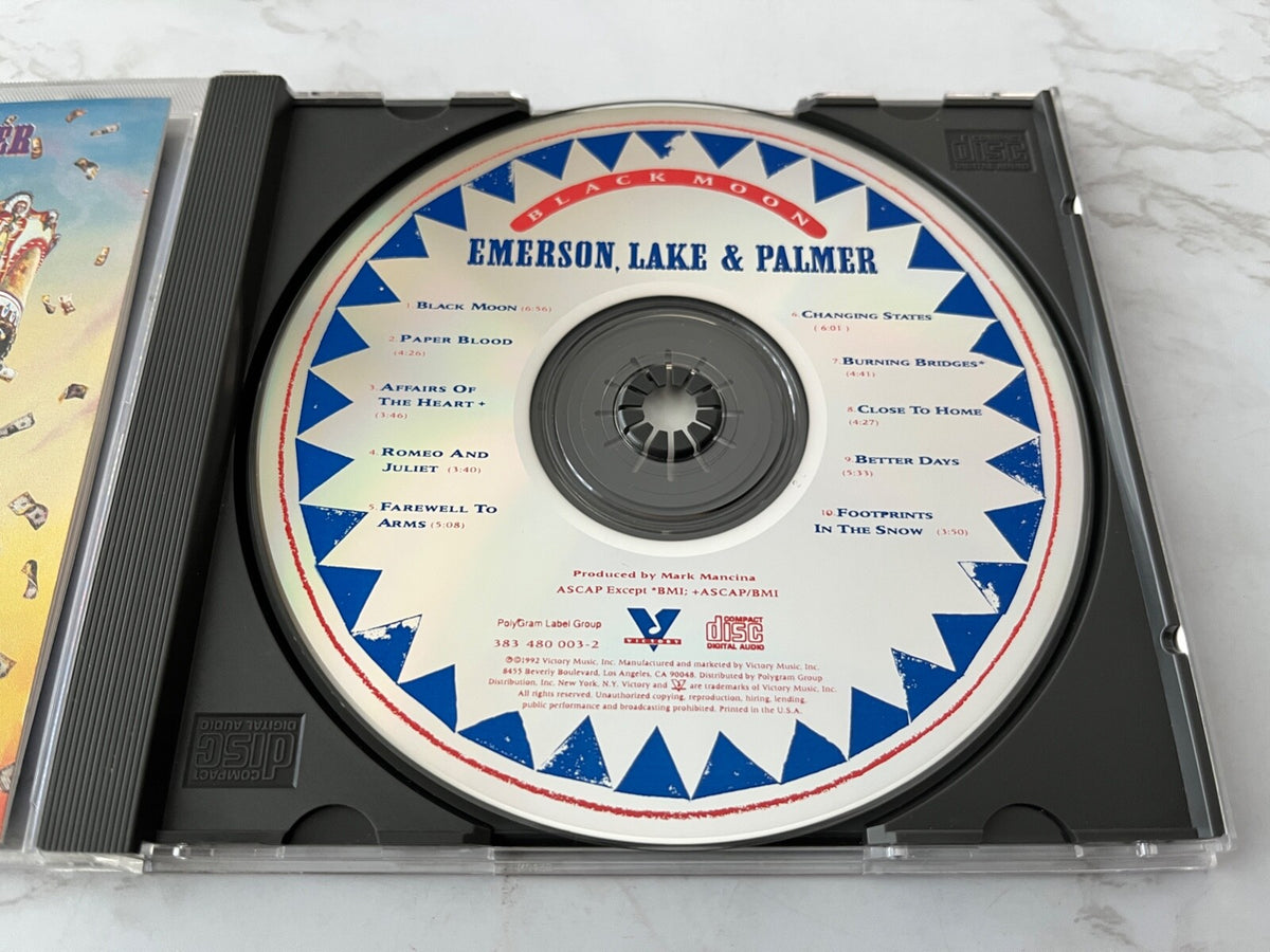 Emerson Lake & Palmer – Black Moon (1992) [JVC PRESS]