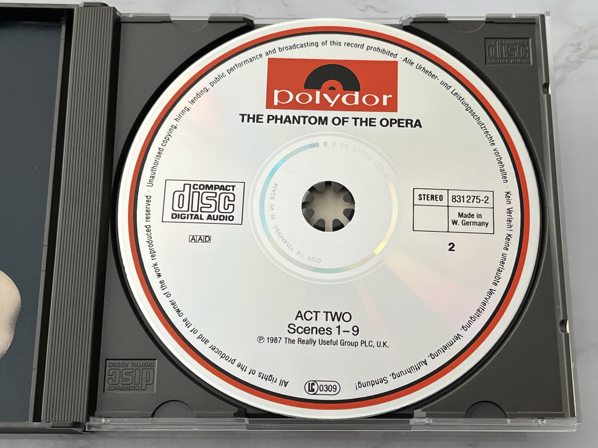 Andrew Lloyd Webber – The Phantom Of The Opera (1987) [W GERMANY TARGET ERA]
