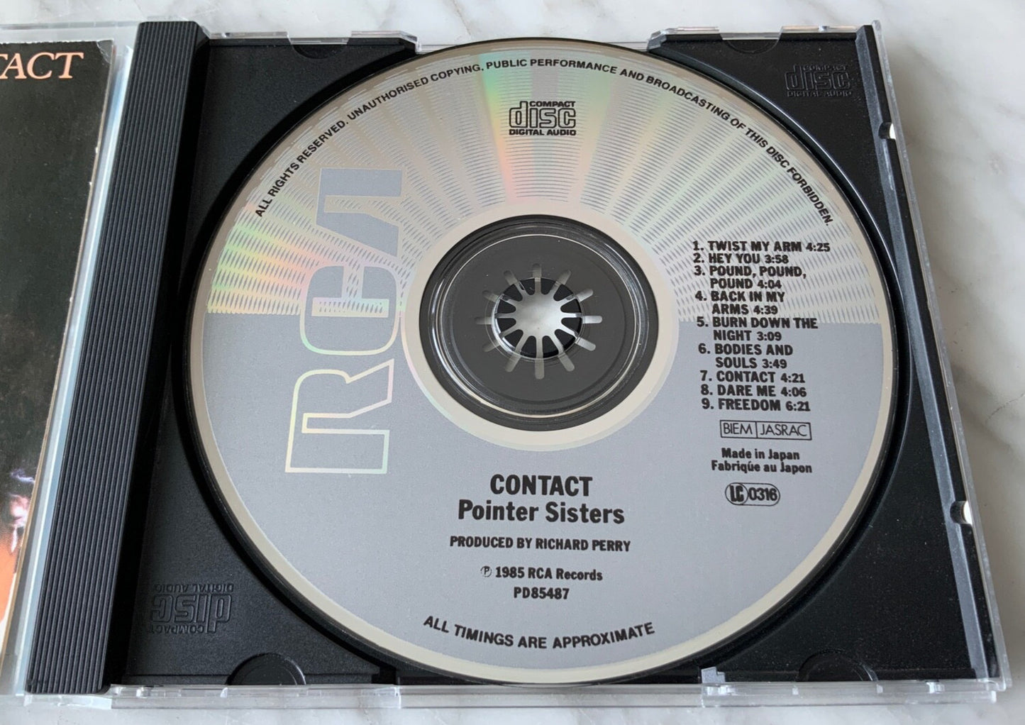 Pointer Sisters – Contact [JAPAN TARGET ERA]