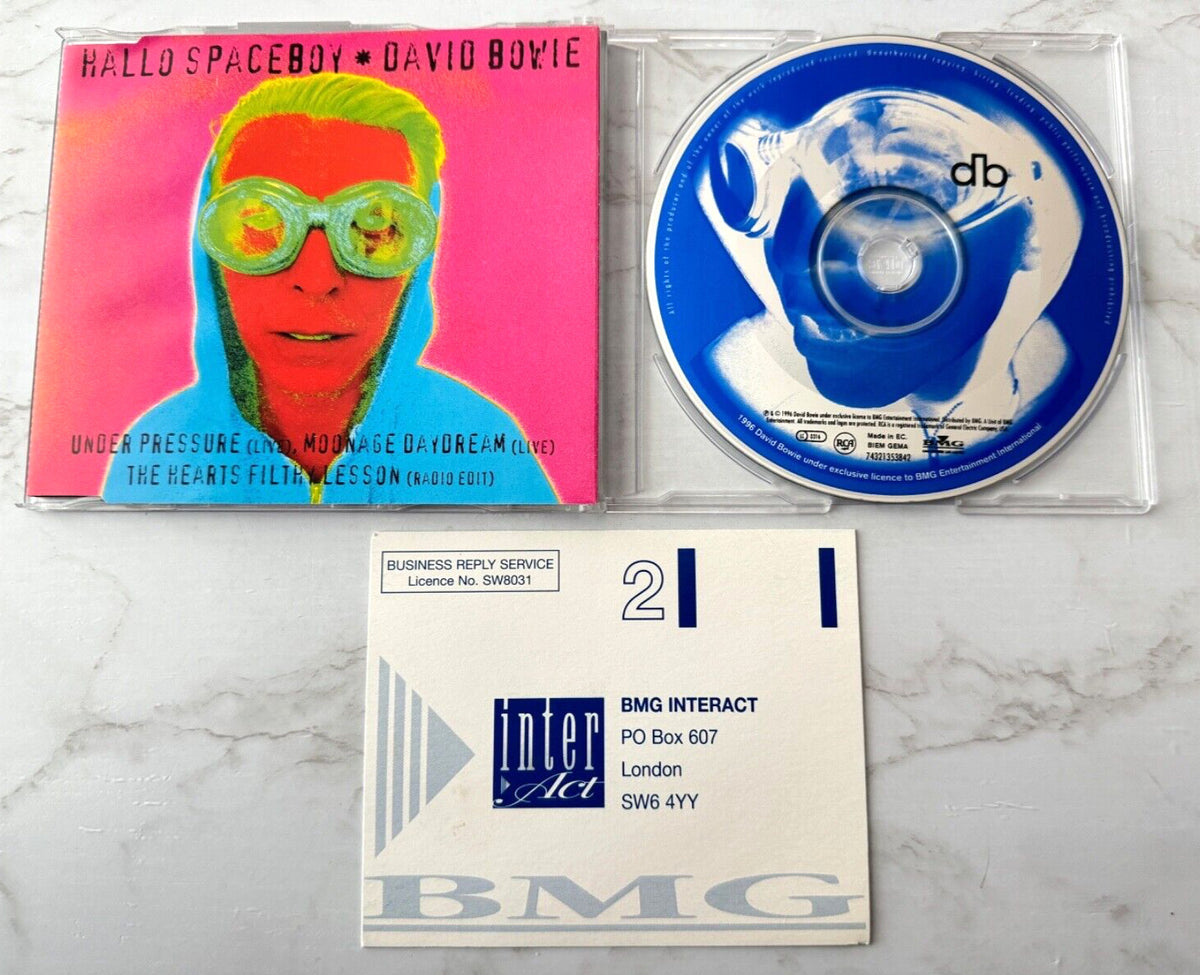 David Bowie – Hallo Spaceboy (1996) [UK PRESS]