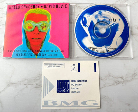 David Bowie – Hallo Spaceboy (1996) [UK PRESS]