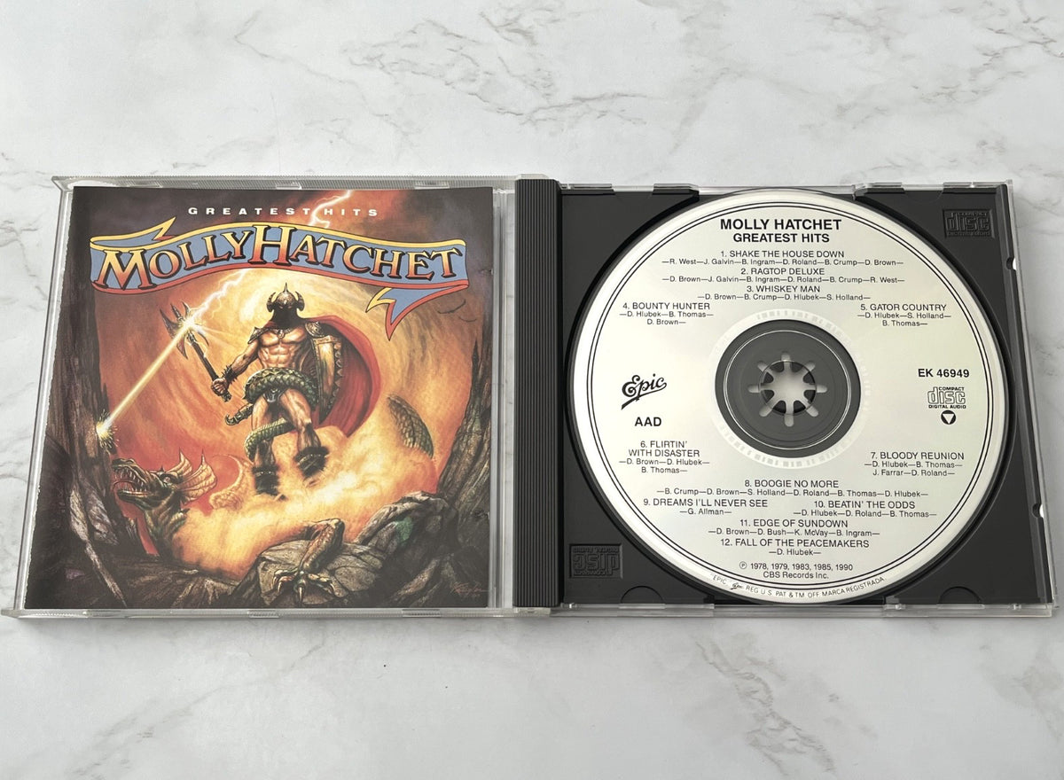 Molly Hatchet – Greatest Hits (1990) [ORIGINAL USA PRESS]