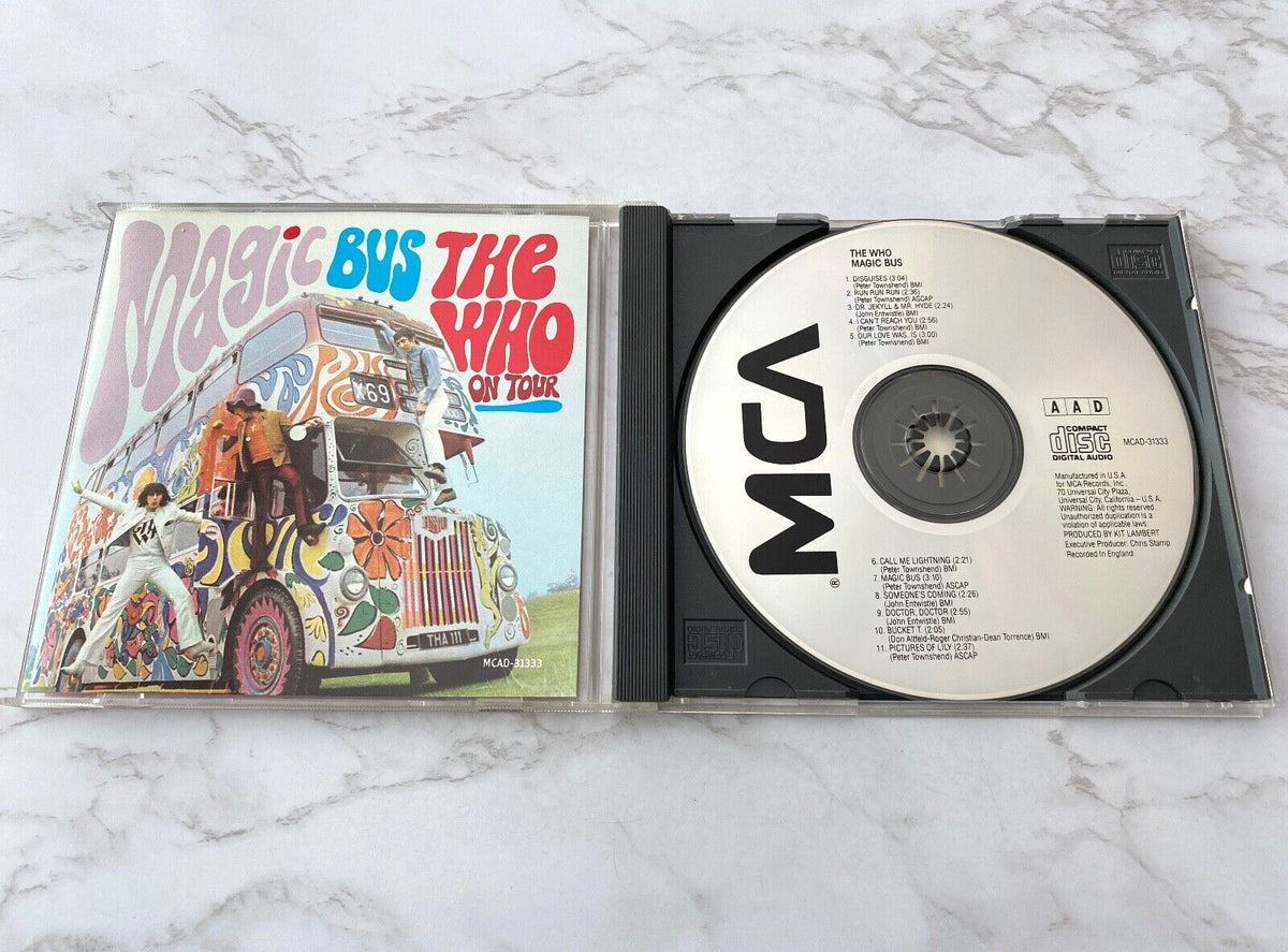 The Who – Magic Bus (1988) [ORIGINAL USA PRESS]