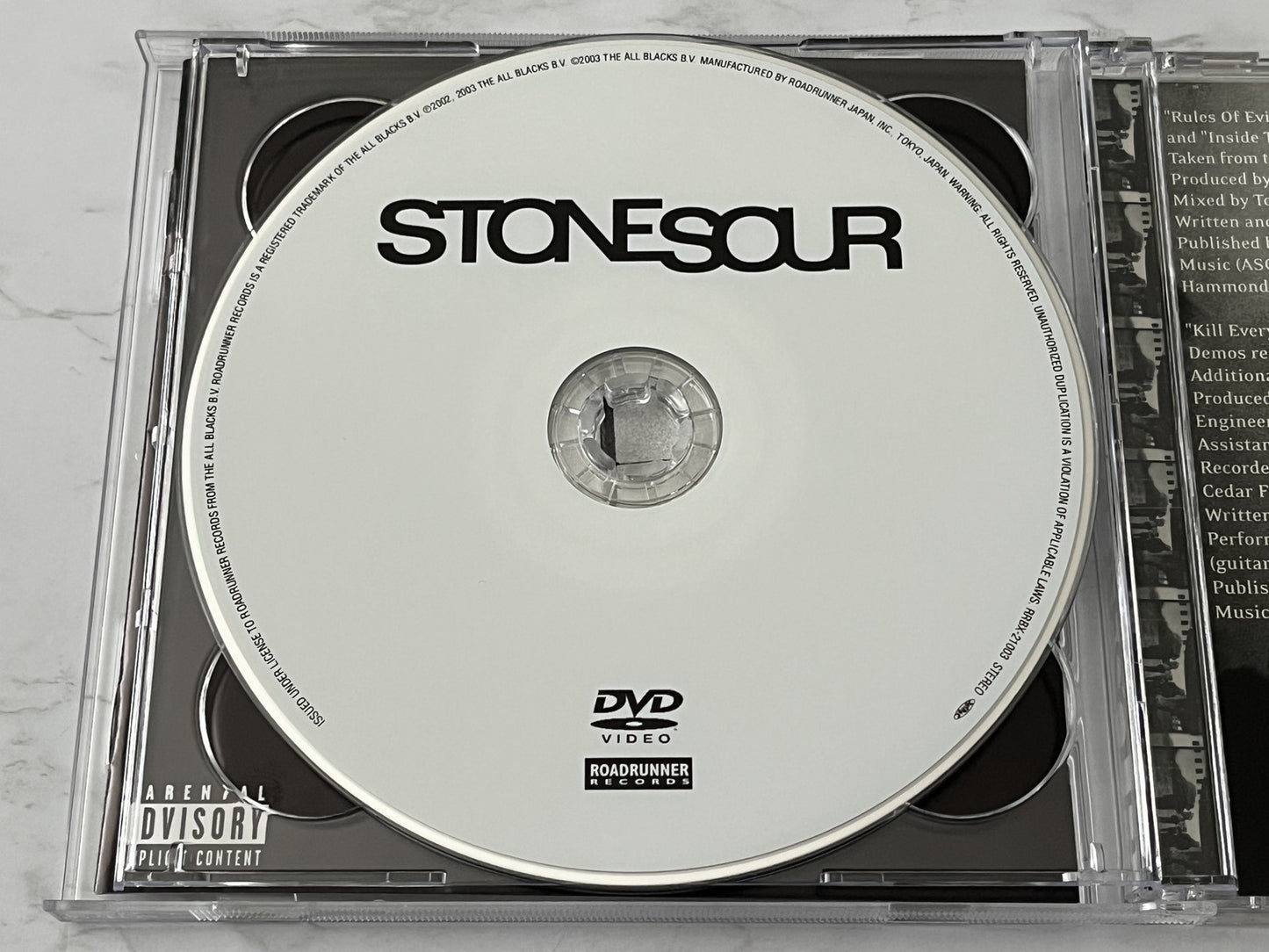 Stone Sour – Stone Sour (CD/DVD) (2003)