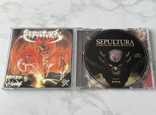 Sepultura – Morbid Visions / Bestial Devastation (24KT Gold) (1997)